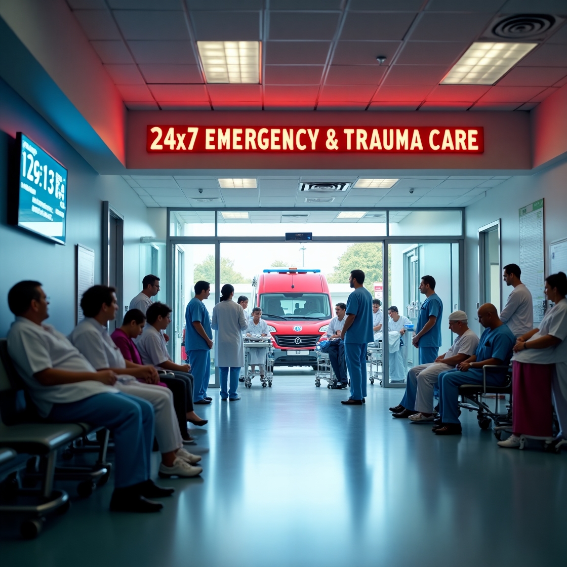 24x7 Emergency & Trauma Care