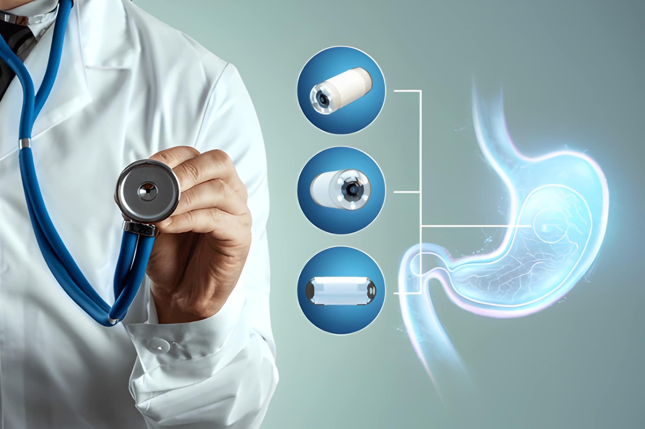 Medical capsule endoscopy equipment