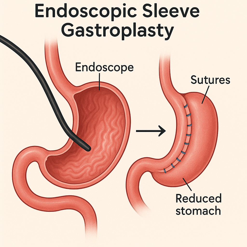 Modern colonoscopy medical room with advanced equipment
