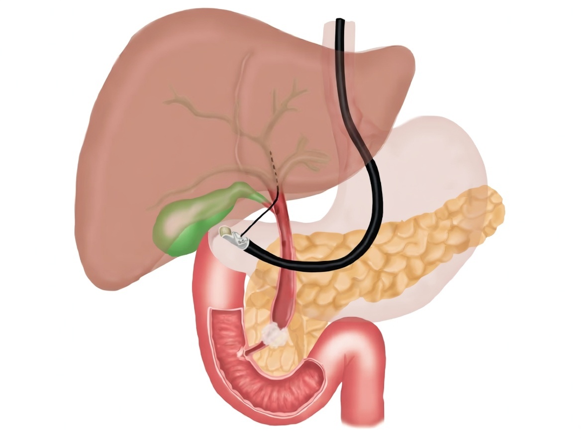 Modern colonoscopy medical room with advanced equipment