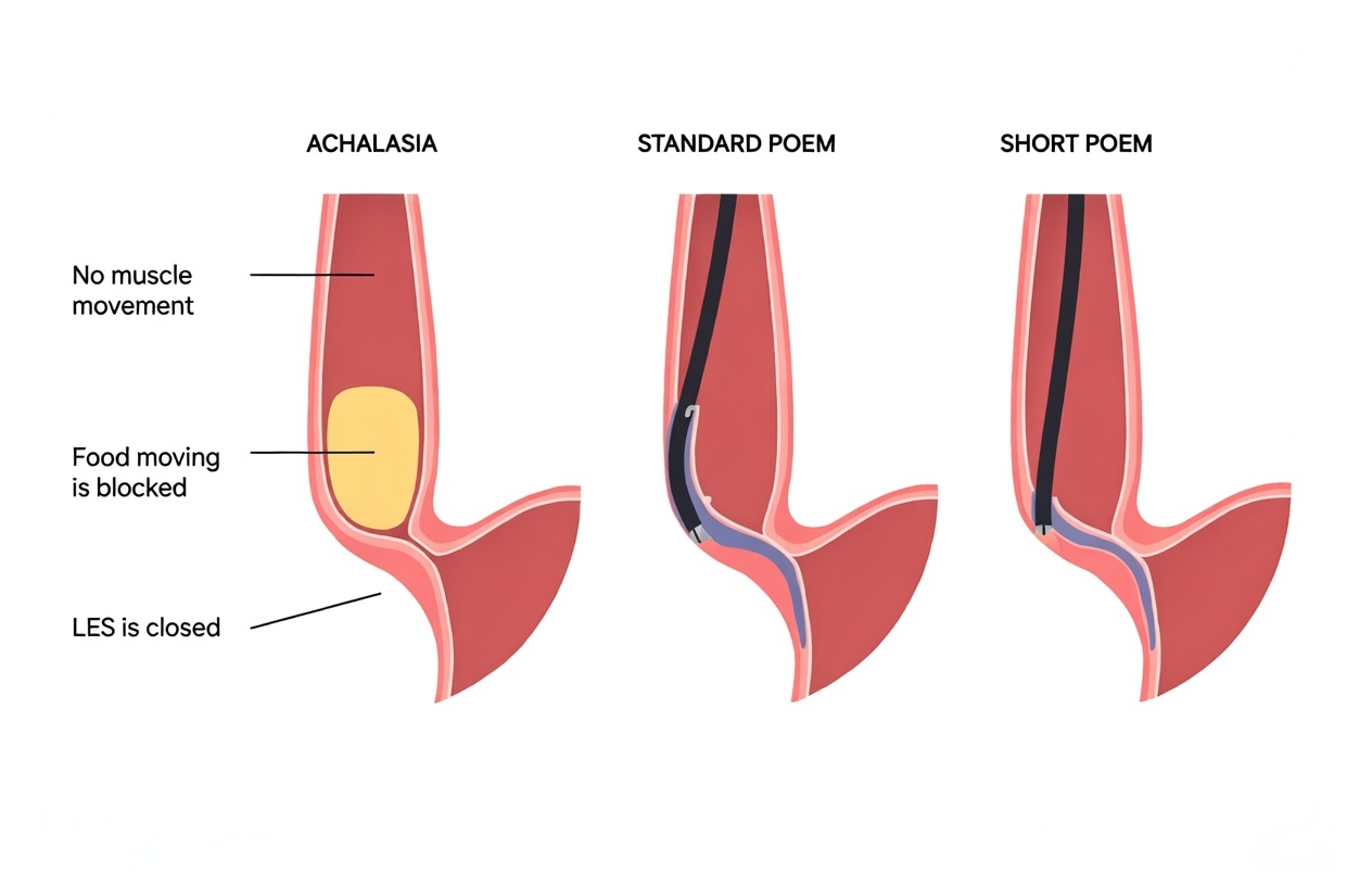 Medical professional viewing high-definition endoscopic imagery on monitor